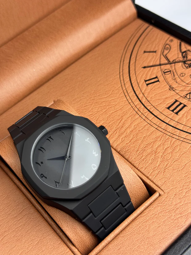 Black Arabic Aura Fiber Material