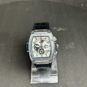 Hublot Square Leather Strap Master Lock